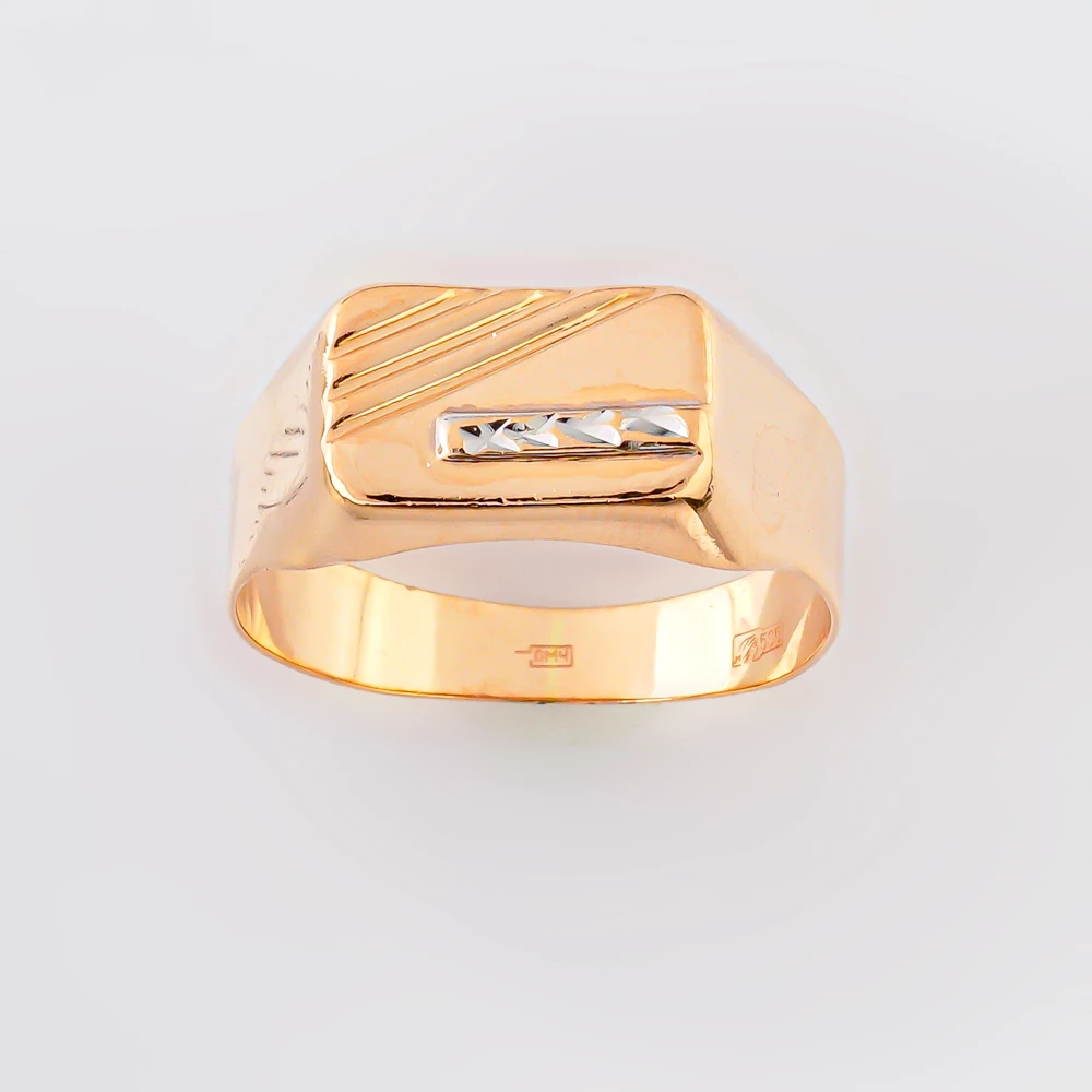 Кольцо из красного золота 585 пробы