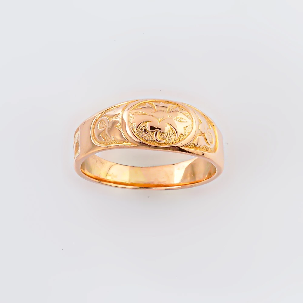 Кольцо из красного золота 585 пробы