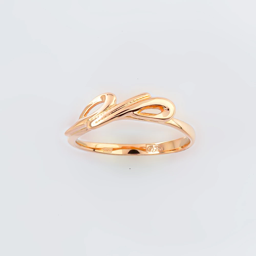 Кольцо из красного золота 585 пробы