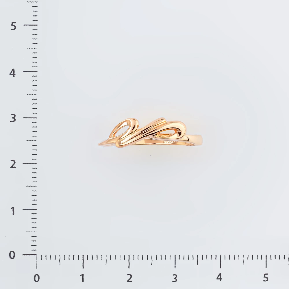 Кольцо из красного золота 585 пробы