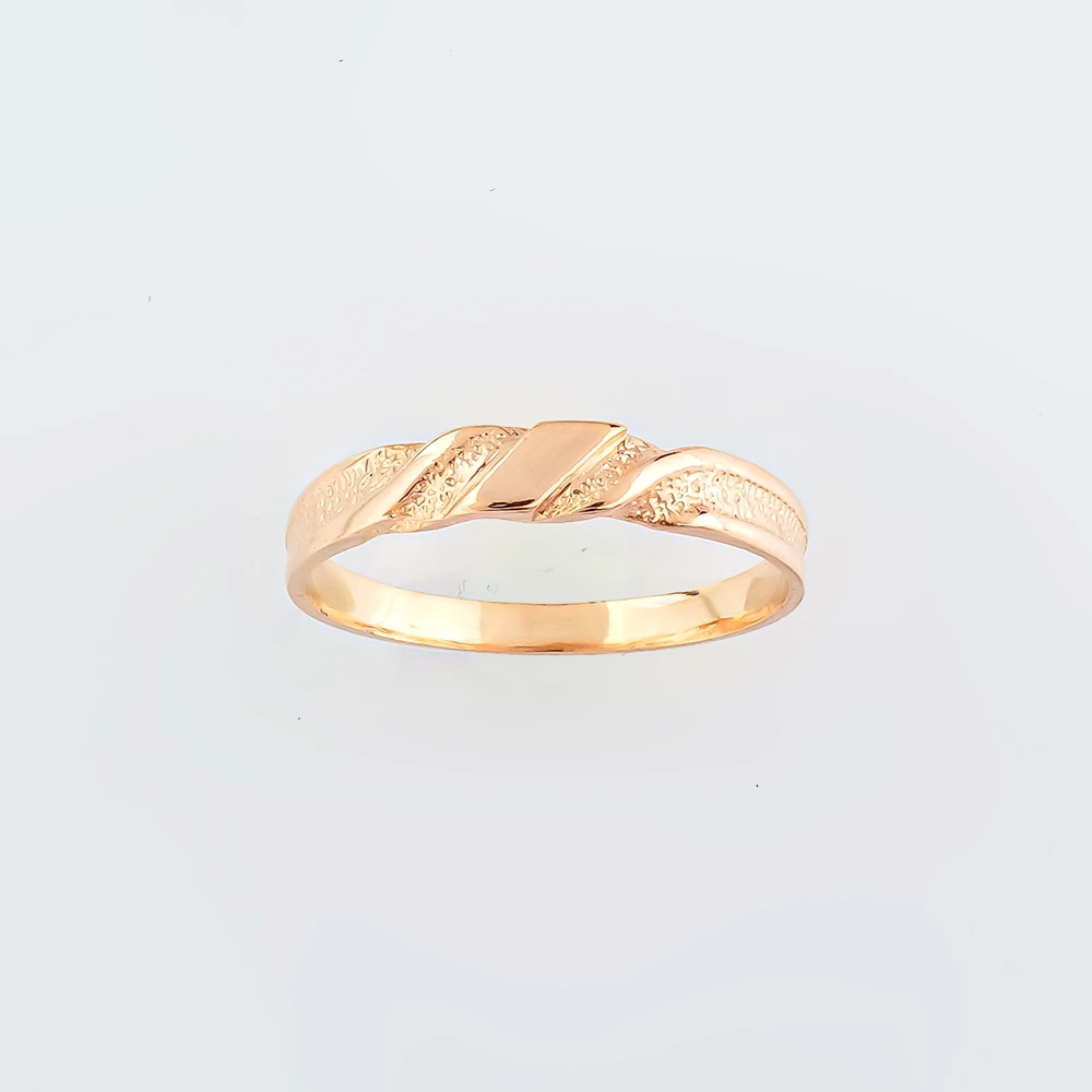 Кольцо из красного золота 585 пробы