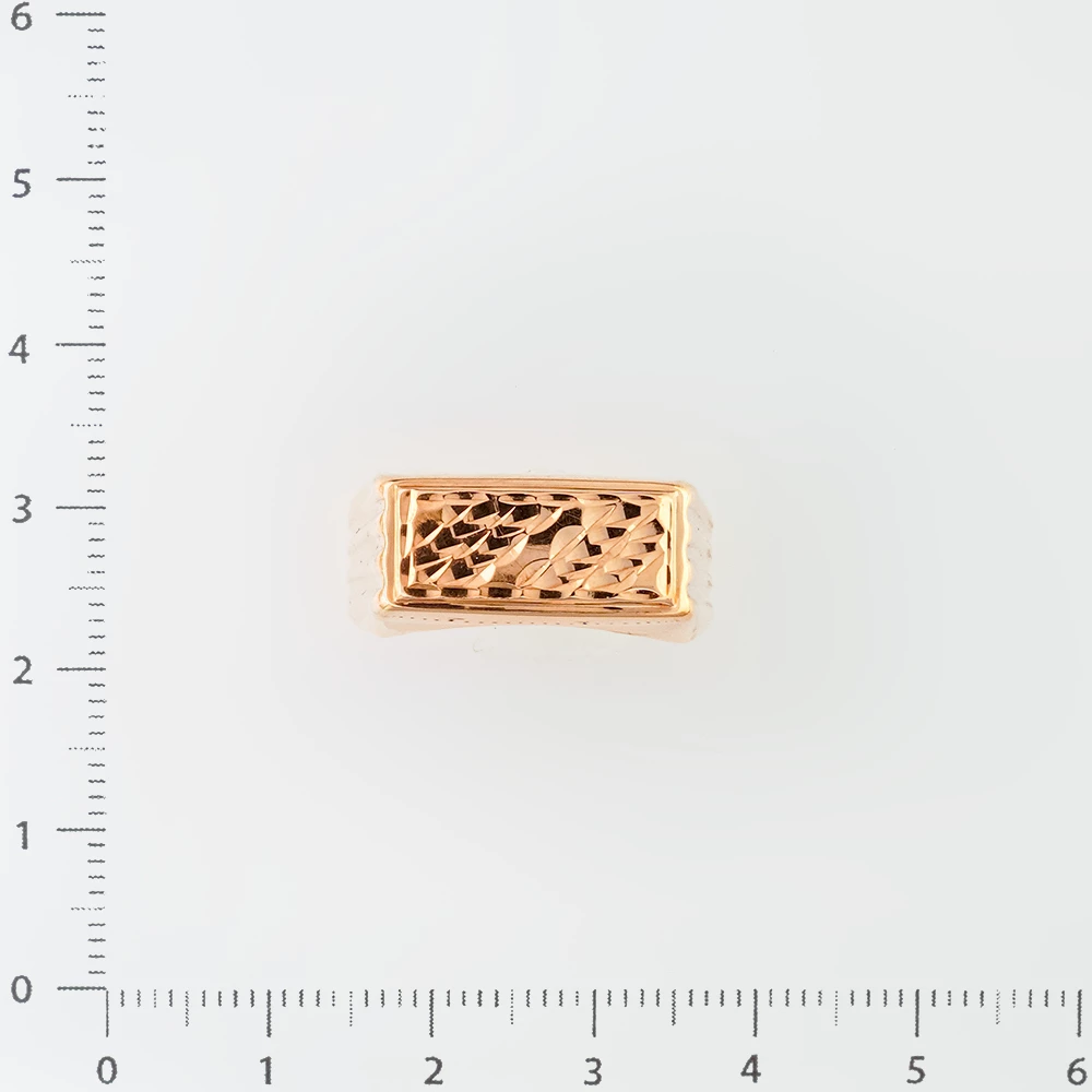Кольцо из красного золота 375 пробы