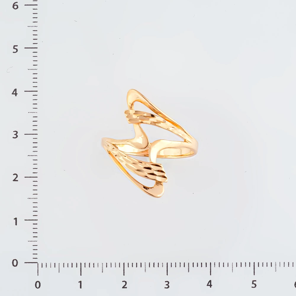 Кольцо из красного золота 585 пробы