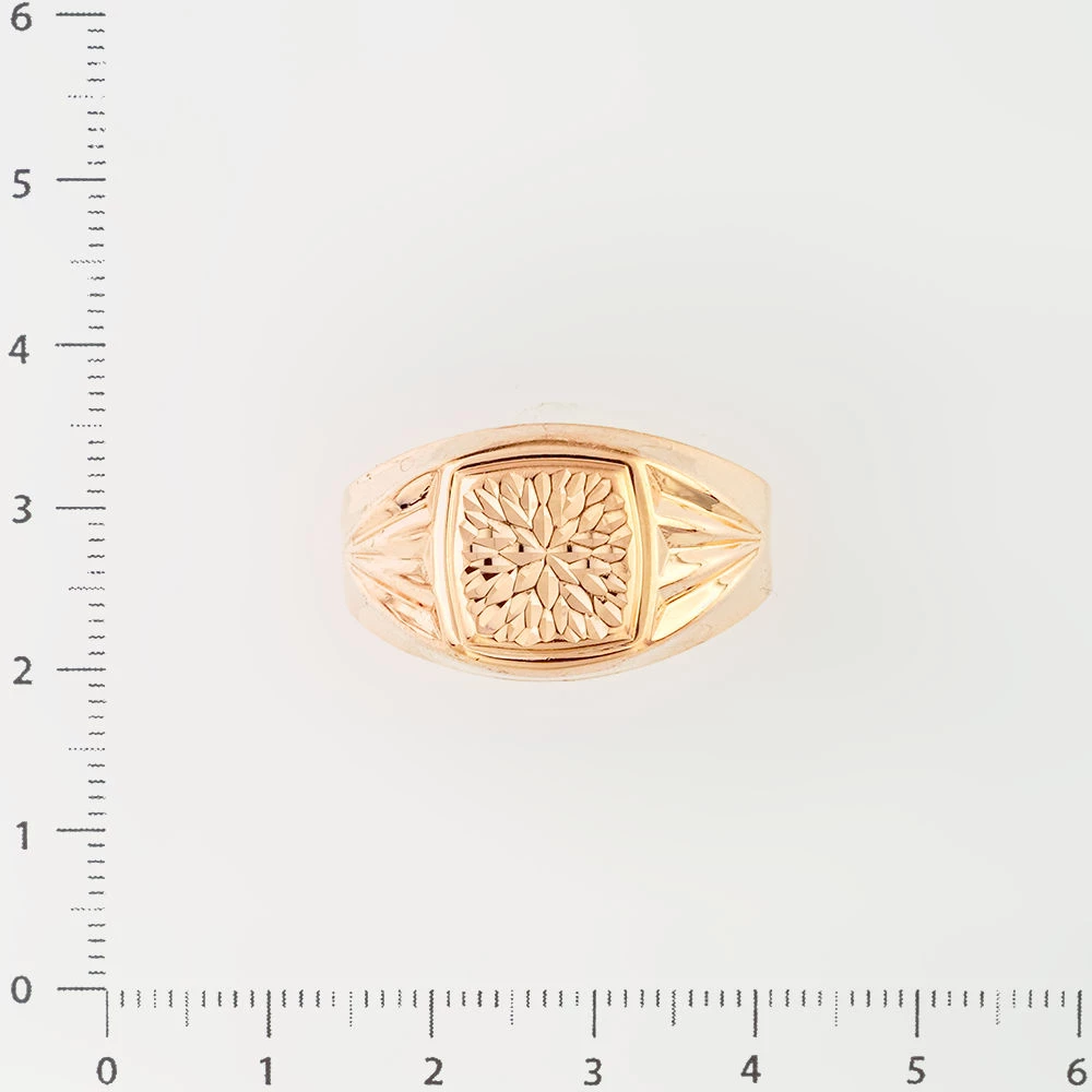 Кольцо из красного золота 585 пробы