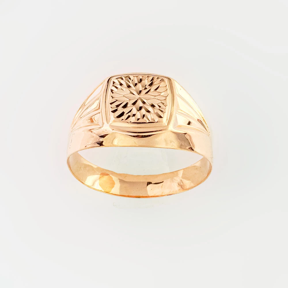 Кольцо из красного золота 585 пробы