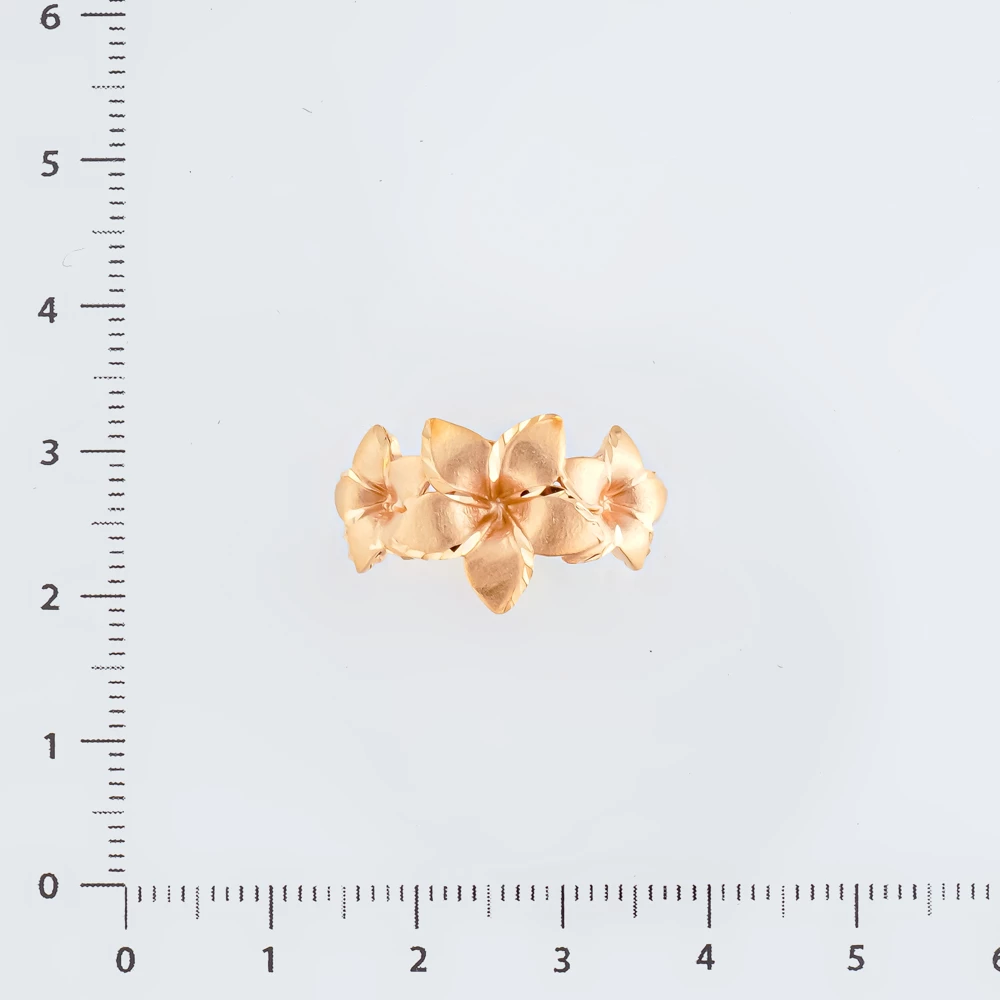 Кольцо из красного золота 585 пробы