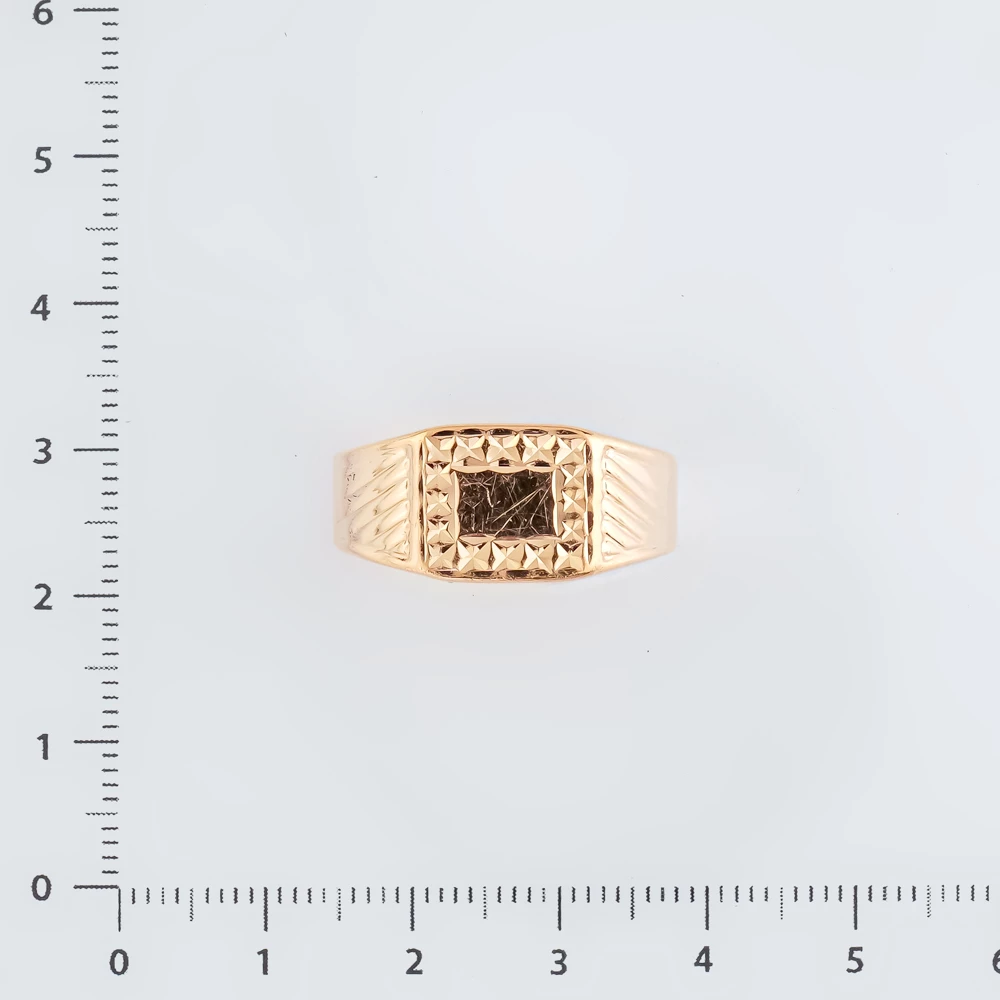 Кольцо из красного золота 585 пробы