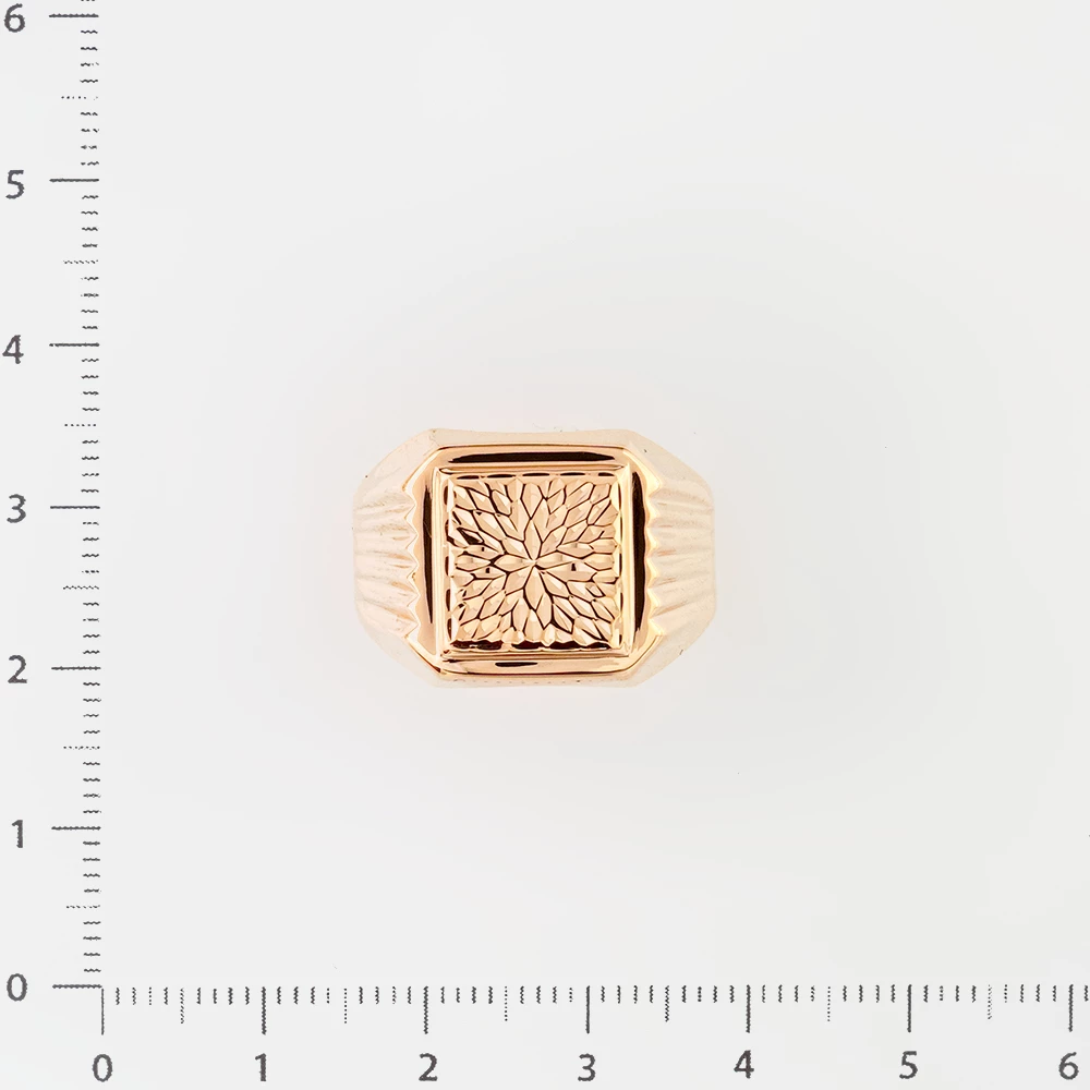 Кольцо из красного золота 585 пробы