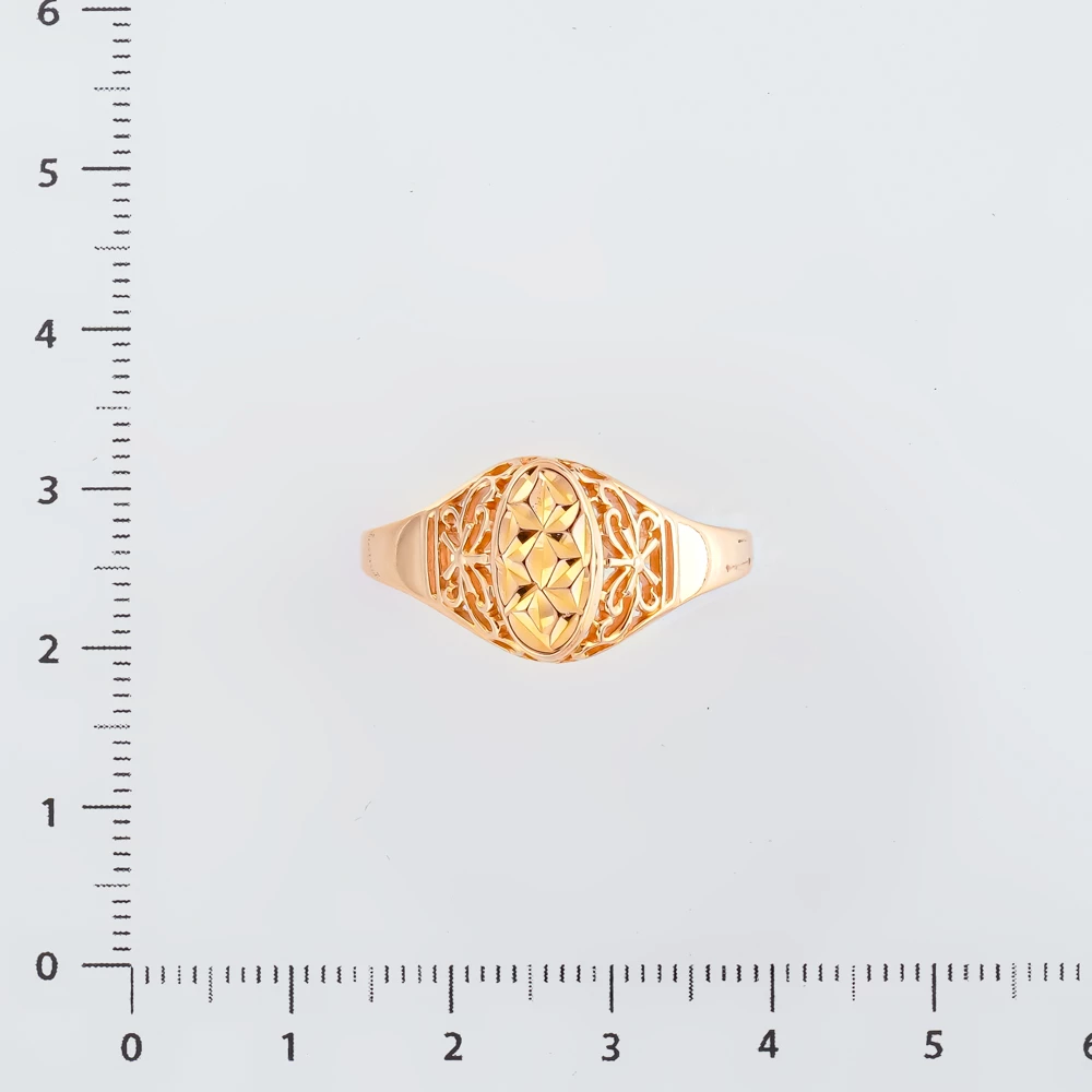 Кольцо из красного золота 585 пробы