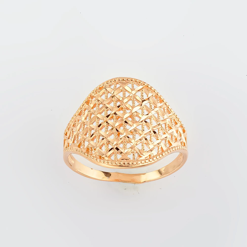 Кольцо из красного золота 585 пробы