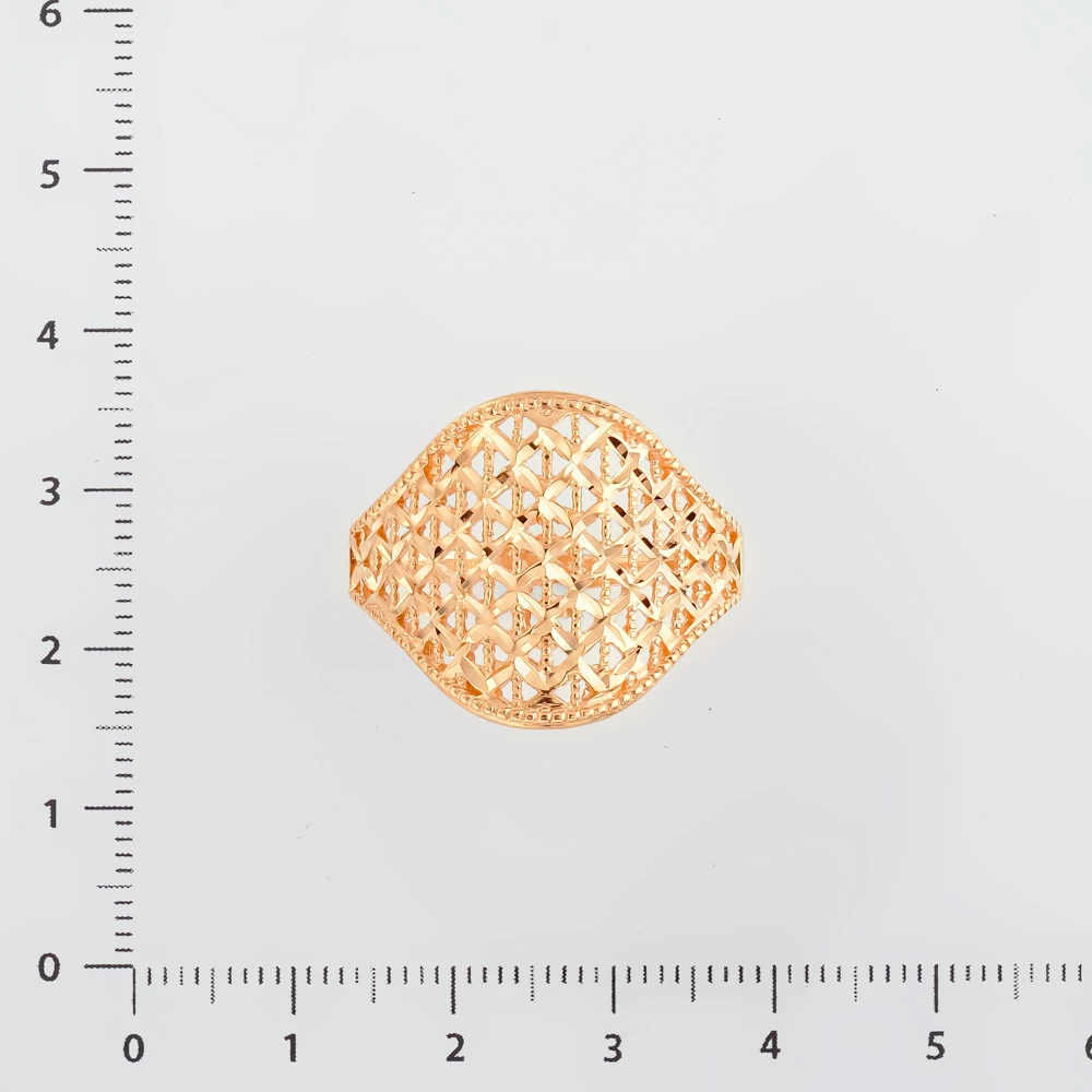 Кольцо из красного золота 585 пробы