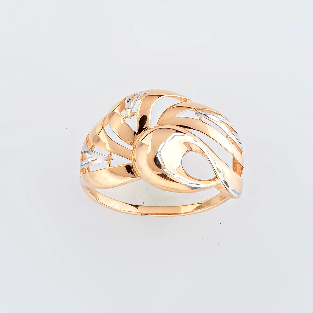 Кольцо из красного золота 585 пробы