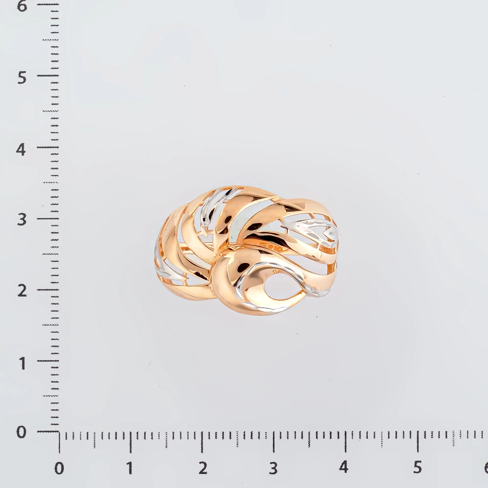 Кольцо из красного золота 585 пробы