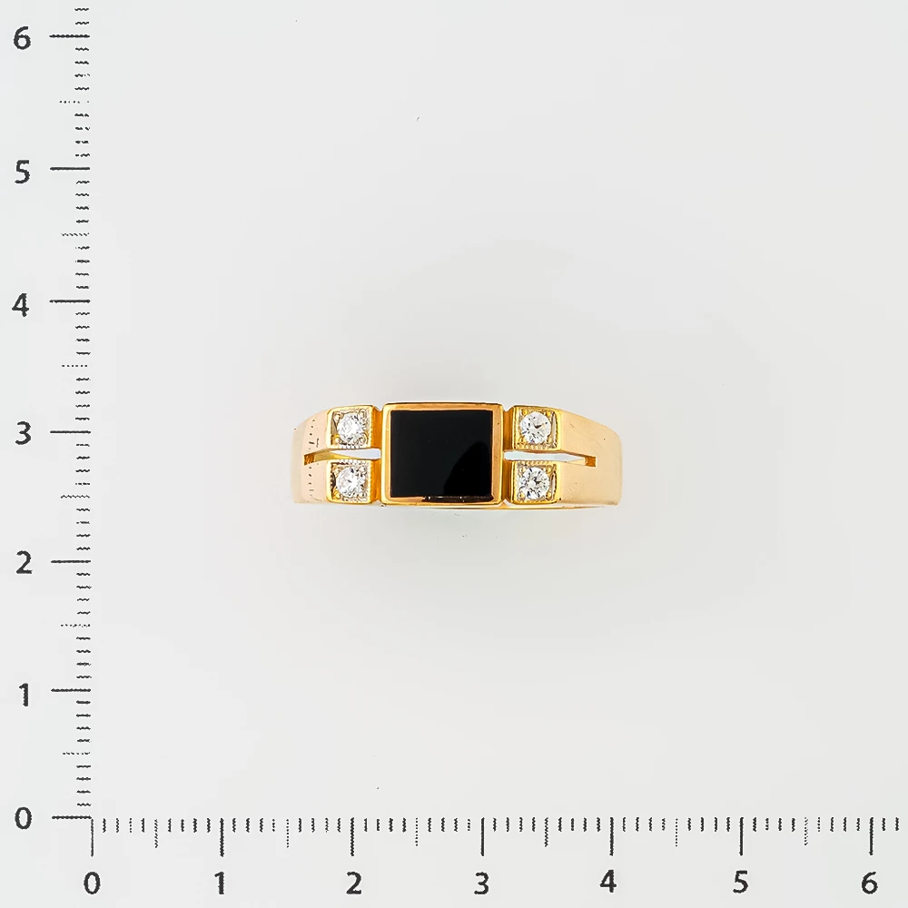Кольцо из красного золота 585 пробы 2