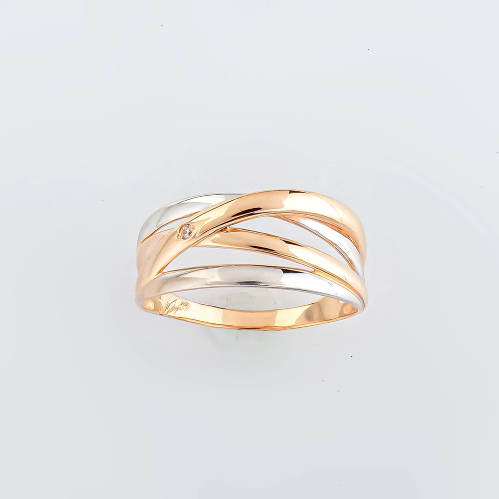 Кольцо из красного золота 585 пробы