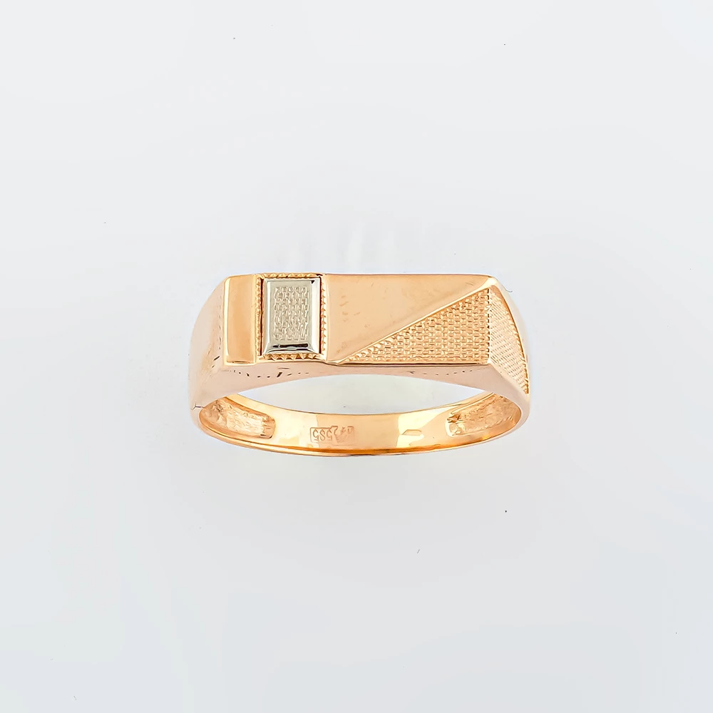 Кольцо из красного золота 585 пробы