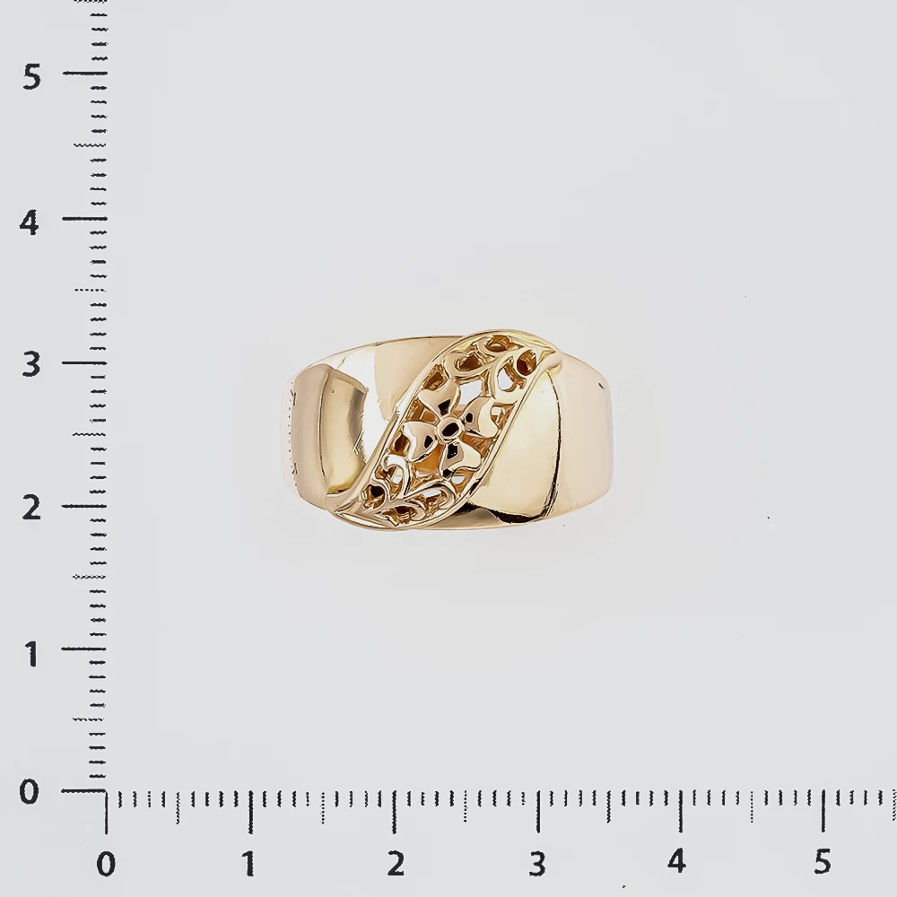 Кольцо из красного золота 585 пробы