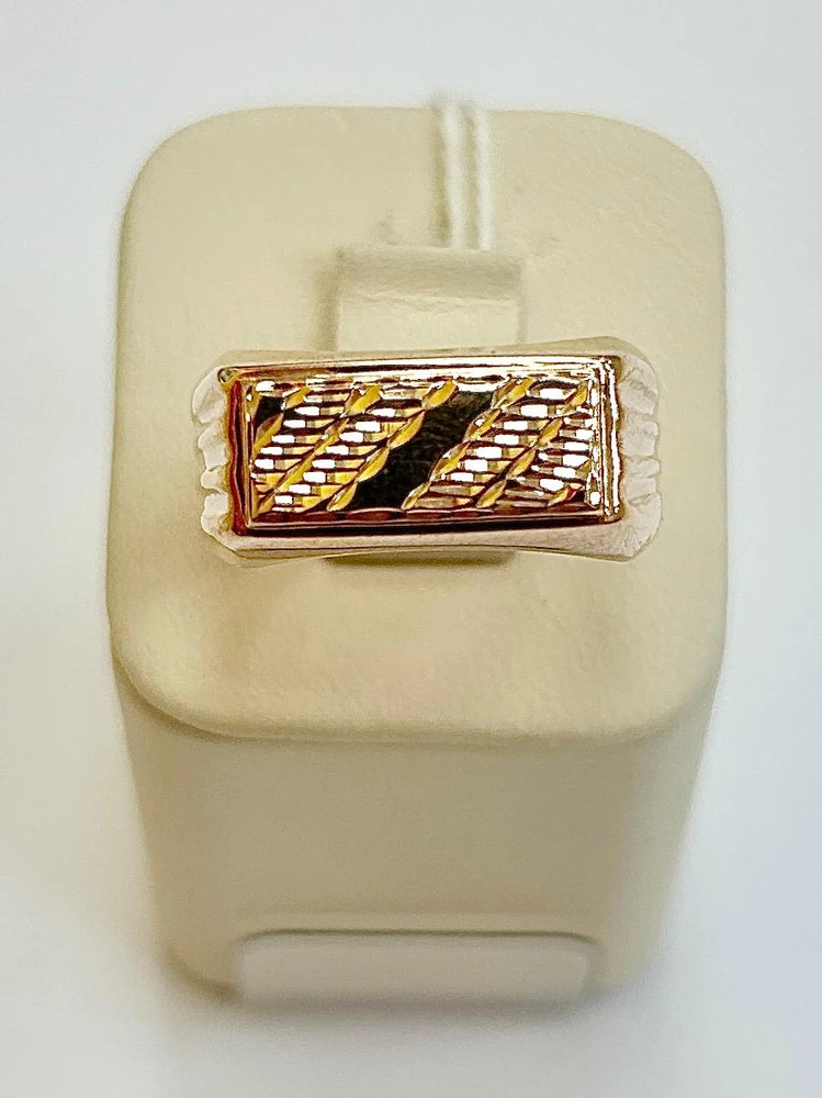 Кольцо из красного золота 375 пробы