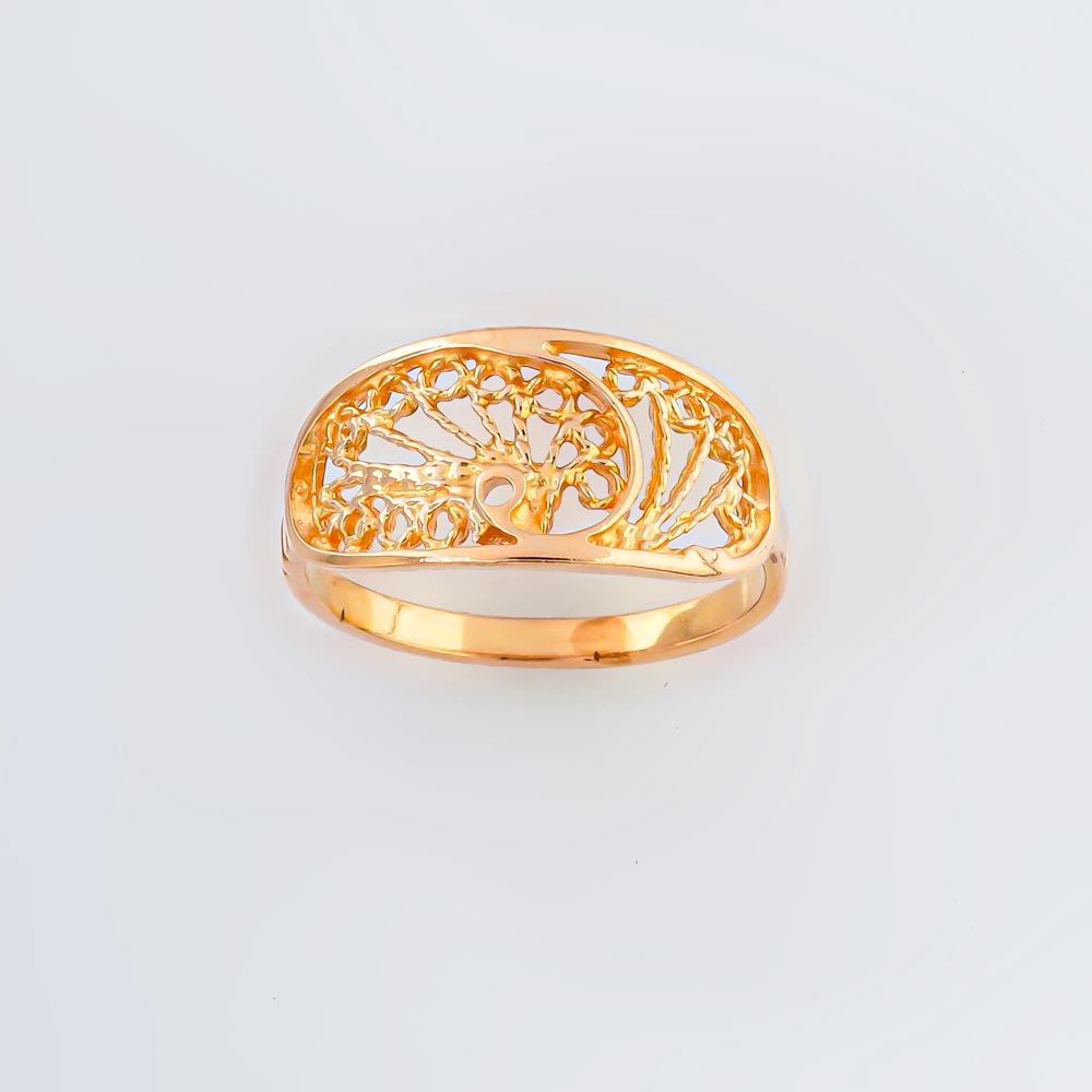 Кольцо из красного золота 583 пробы