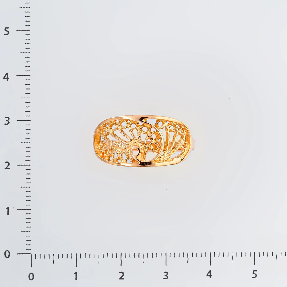 Кольцо из красного золота 583 пробы