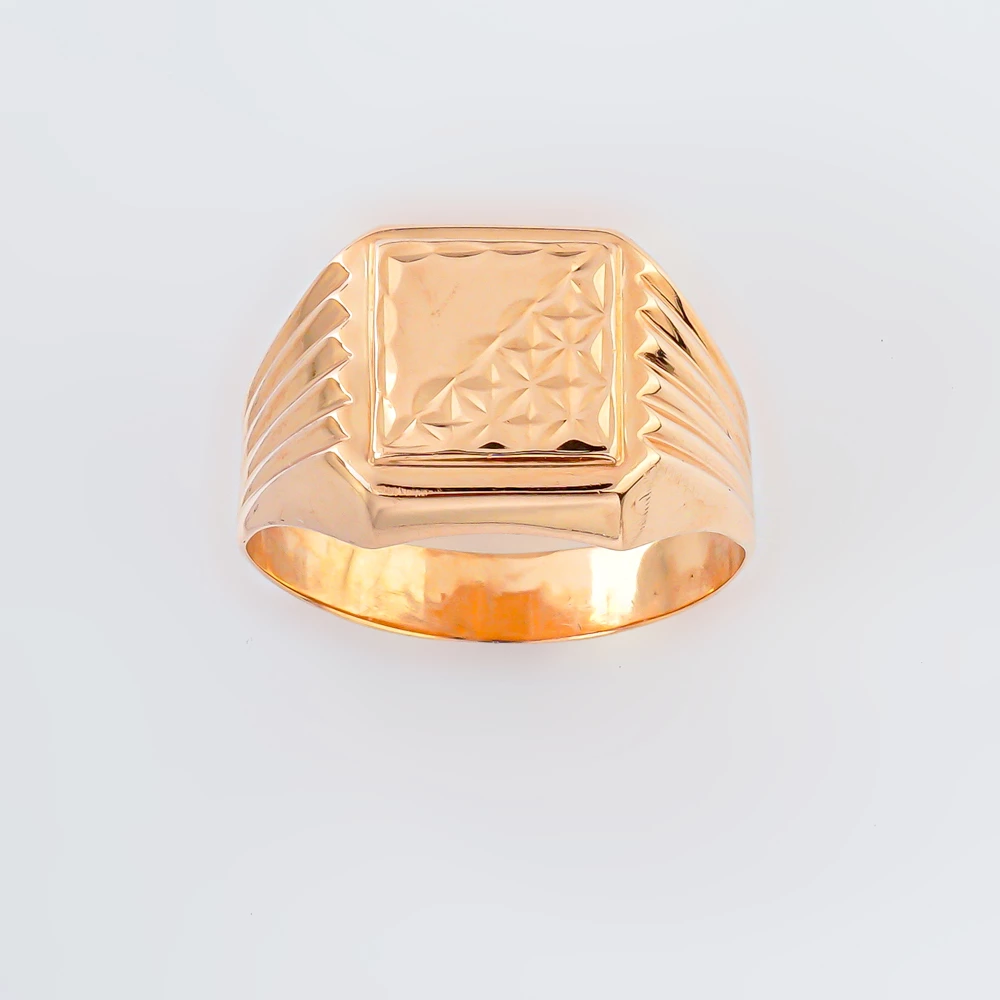 Кольцо из красного золота 585 пробы