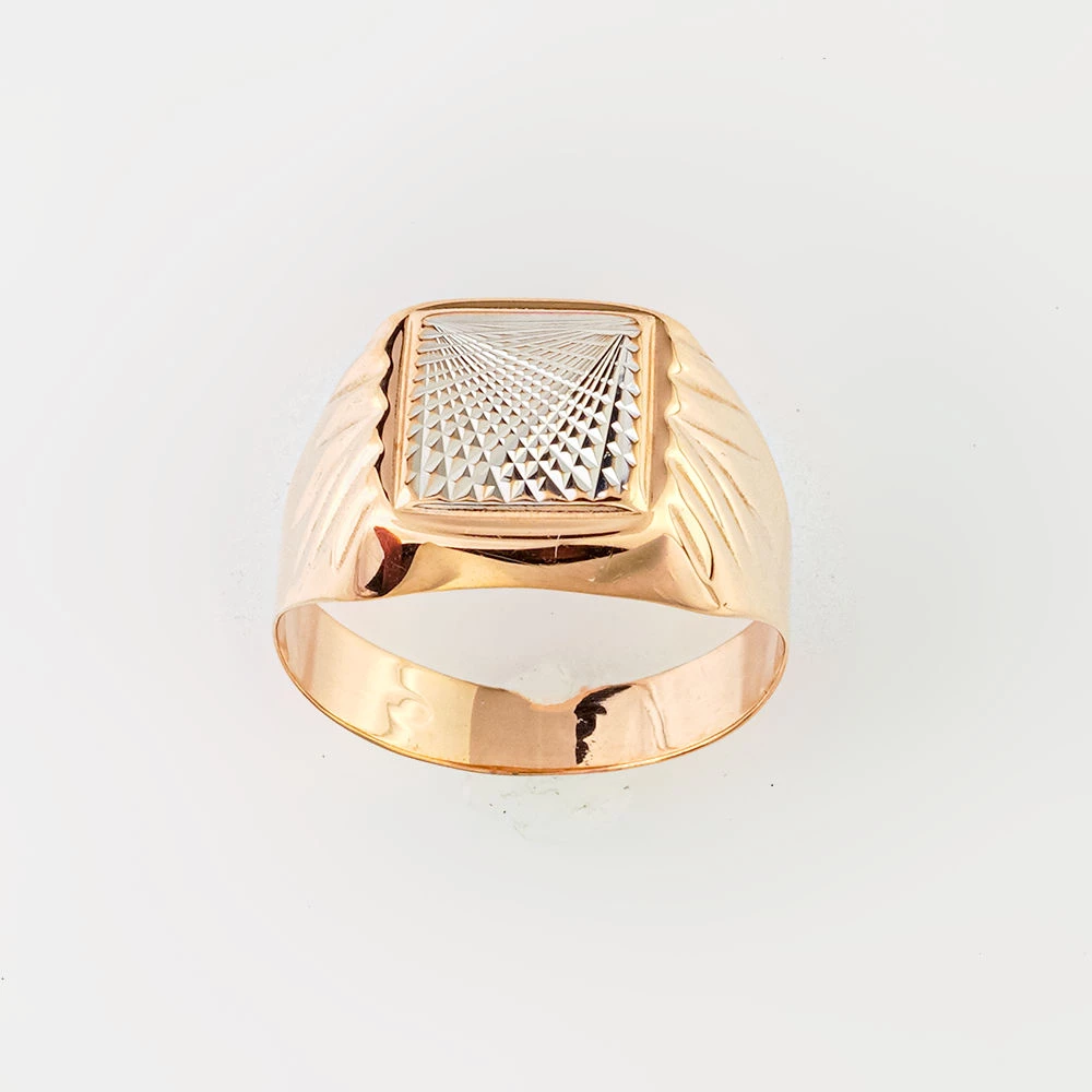 Кольцо из красного золота 585 пробы