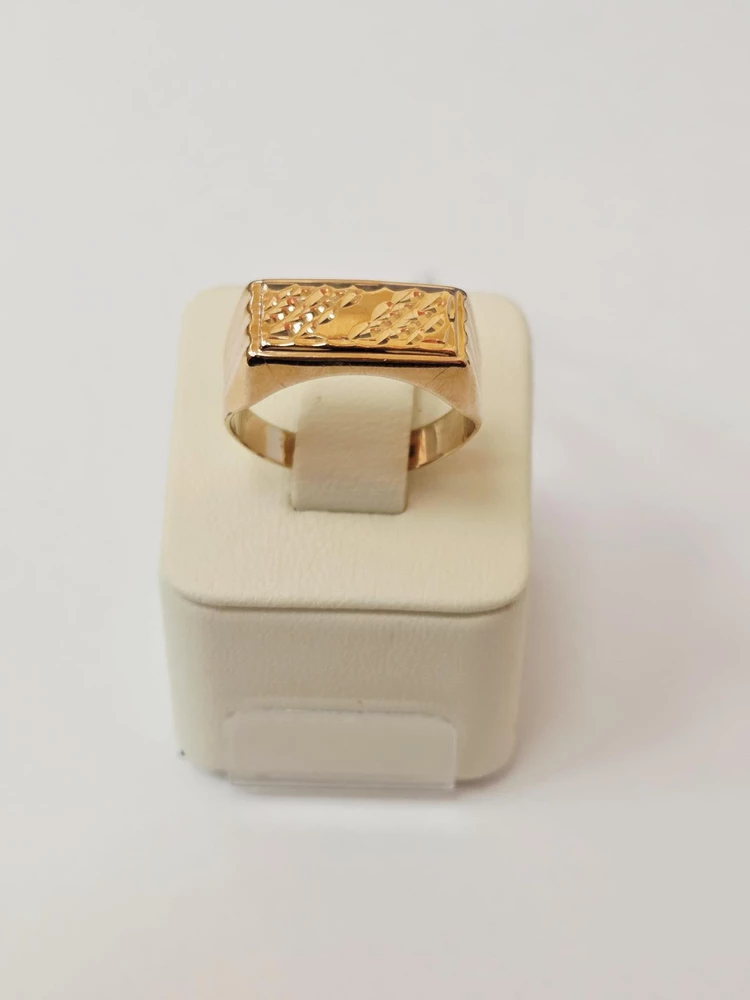 Кольцо из красного золота 375 пробы