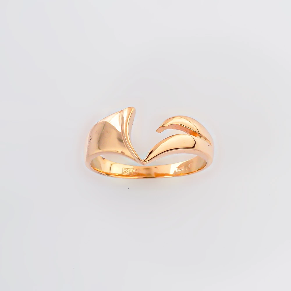 Кольцо из красного золота 585 пробы