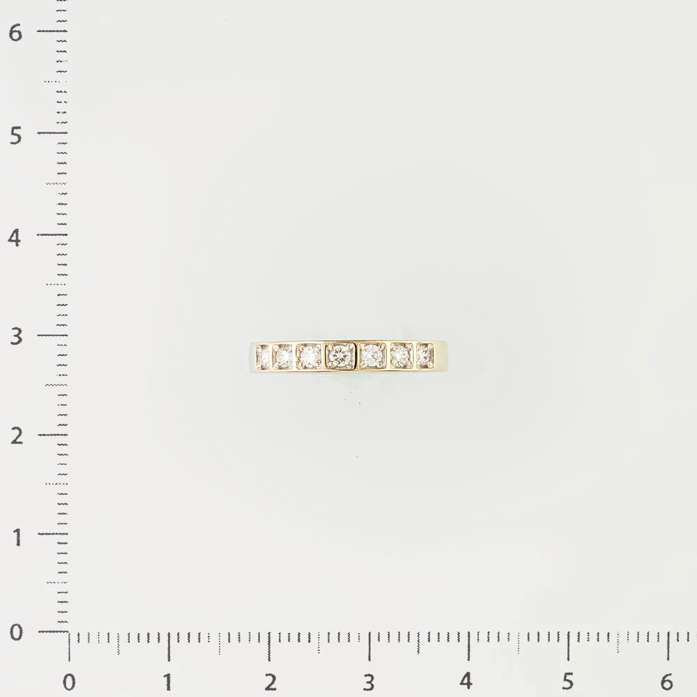 Кольцо с бриллиантом из белого золота 585 пробы