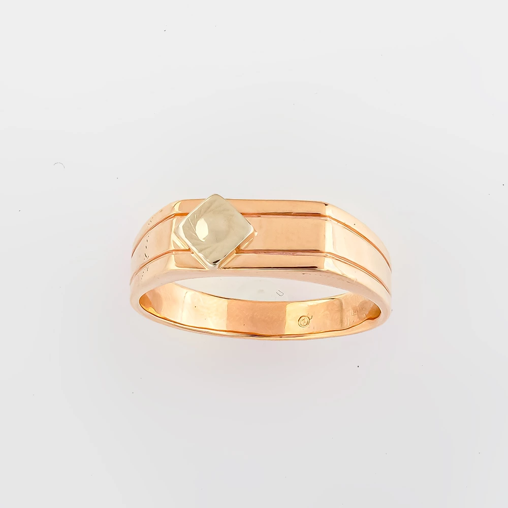 Кольцо из красного золота 585 пробы