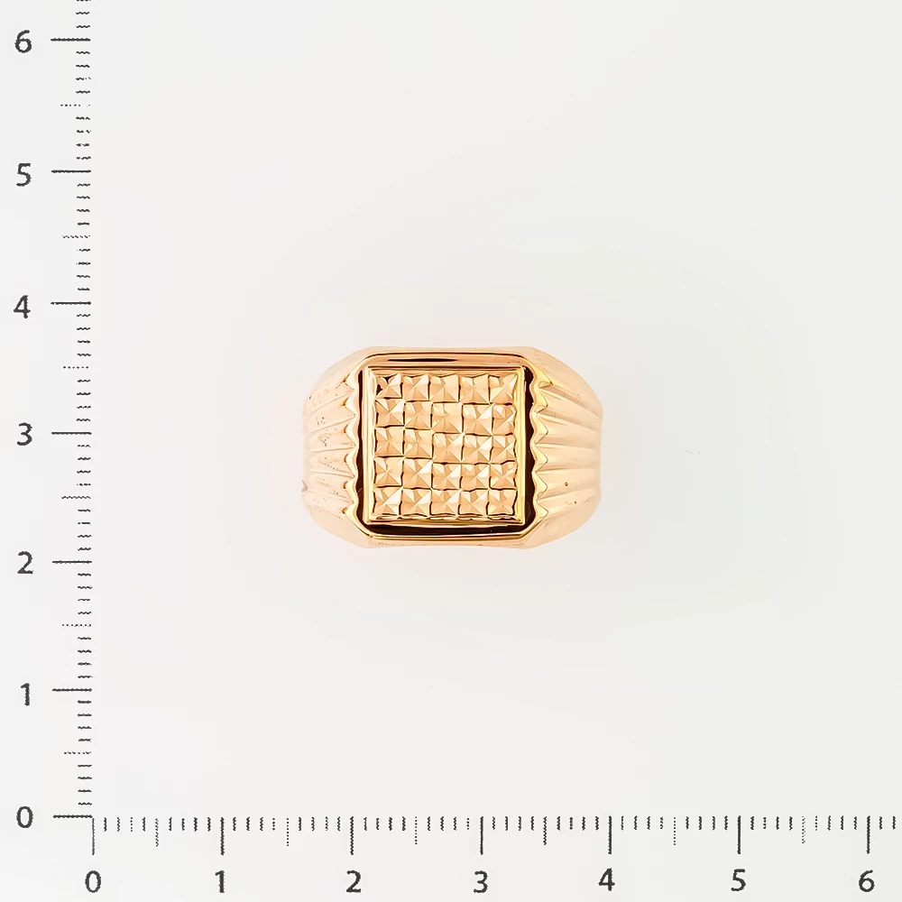 Кольцо из красного золота 585 пробы