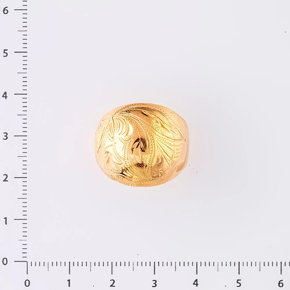 Кольцо из красного золота 585 пробы