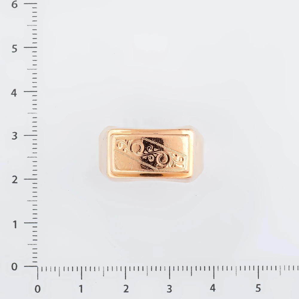 Кольцо из красного золота 585 пробы