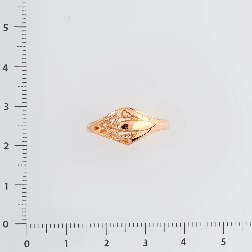 Кольцо из красного золота 585 пробы