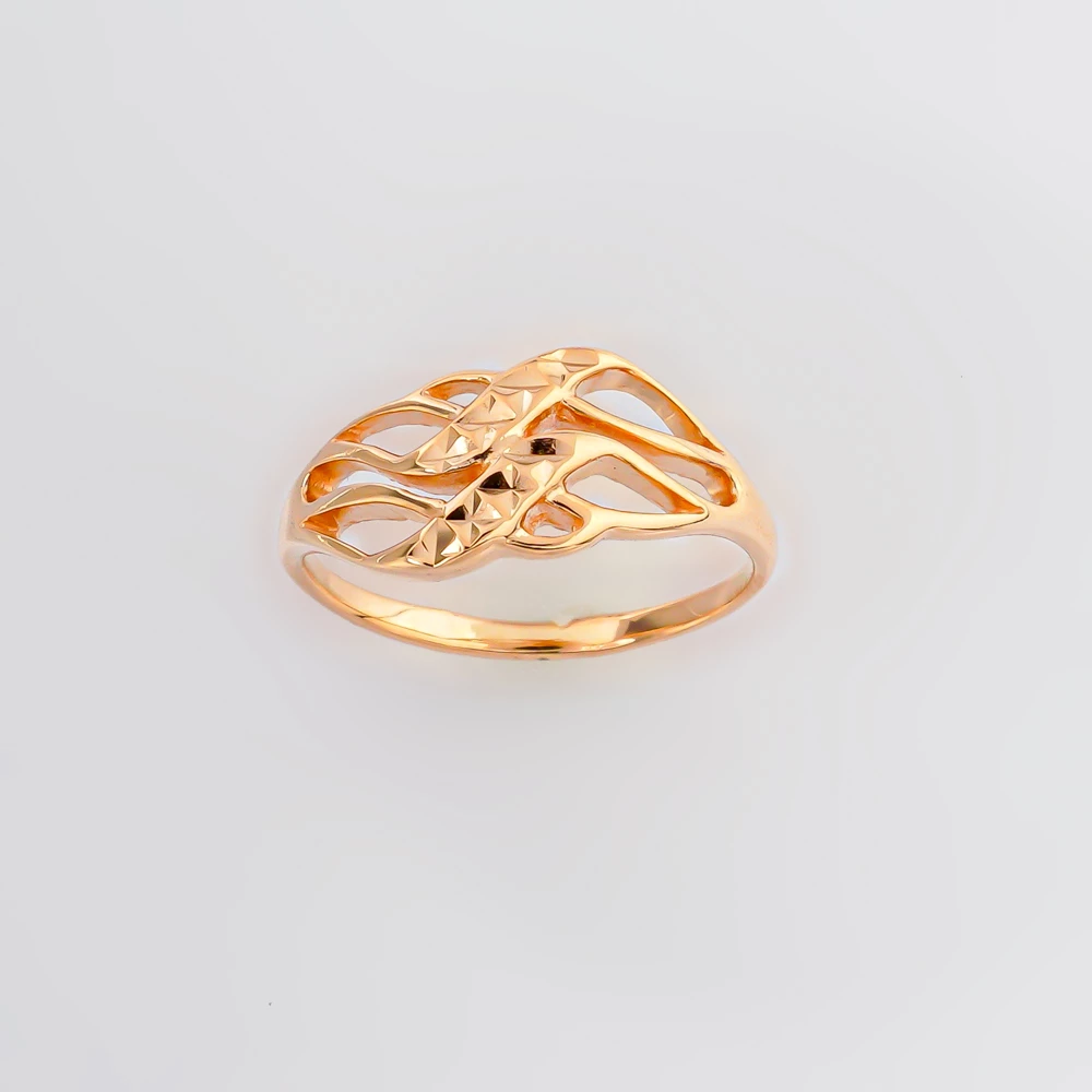 Кольцо из красного золота 585 пробы