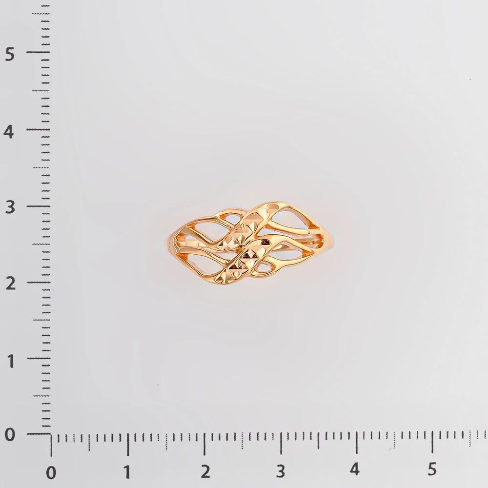 Кольцо из красного золота 585 пробы