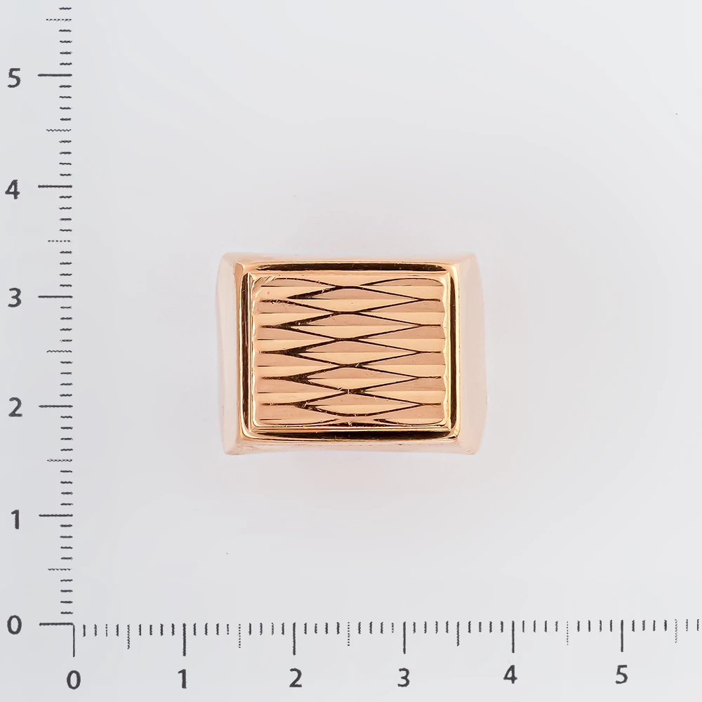 Кольцо из красного золота 583 пробы