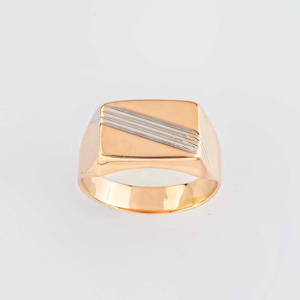 Кольцо из красного золота 585 пробы