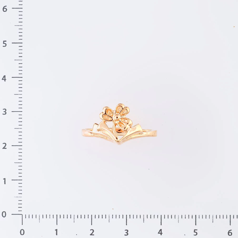 Кольцо из красного золота 583 пробы