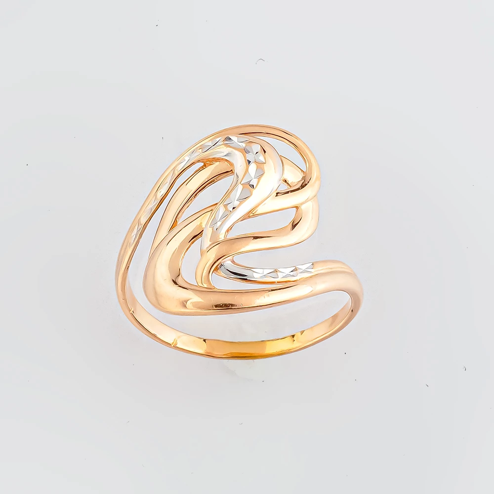 Кольцо из красного золота 585 пробы