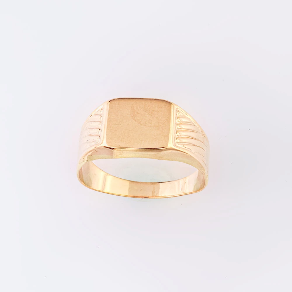 Кольцо из красного золота 585 пробы 1