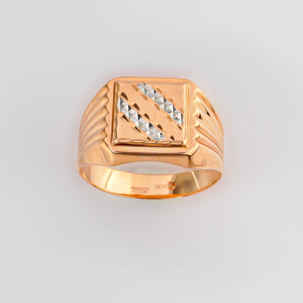 Кольцо из красного золота 585 пробы