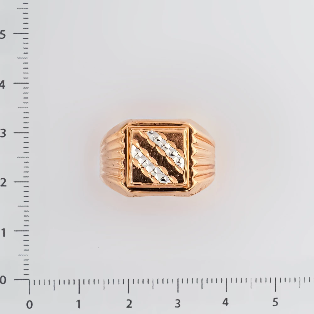 Кольцо из красного золота 585 пробы