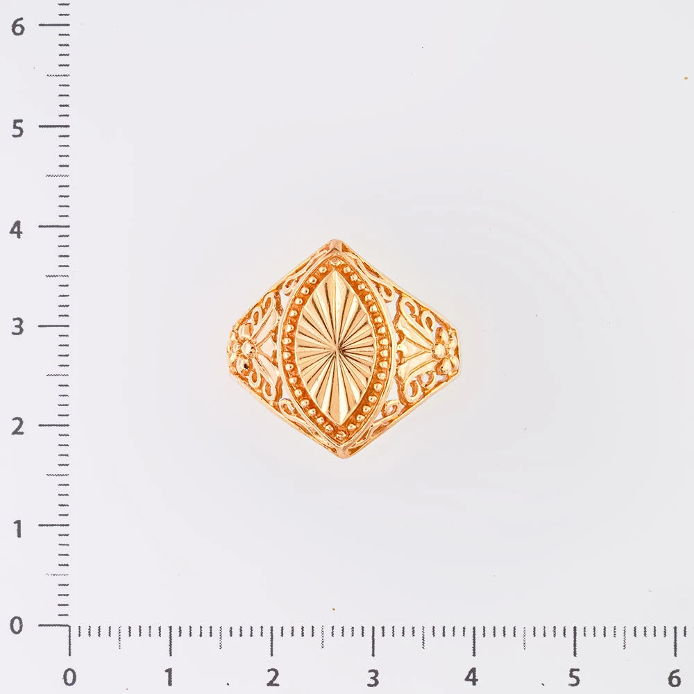 Кольцо из красного золота 585 пробы