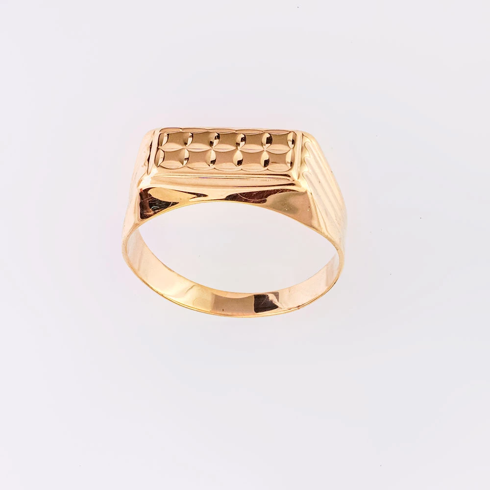 Кольцо из красного золота 585 пробы 1