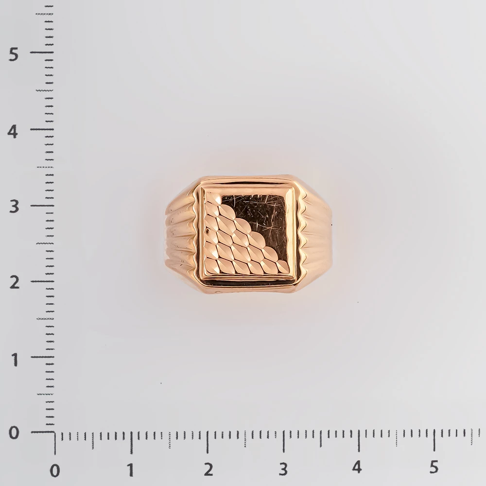 Кольцо из красного золота 585 пробы