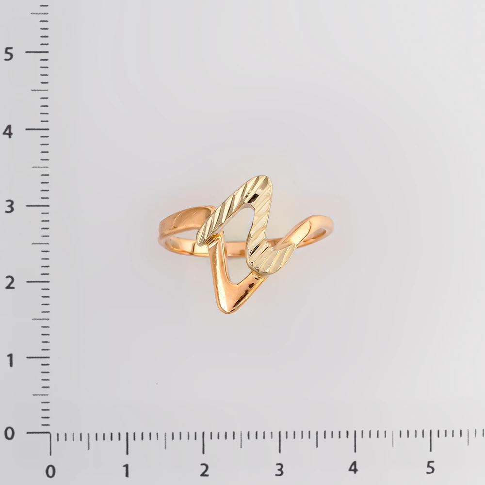 Кольцо из красного золота 585 пробы