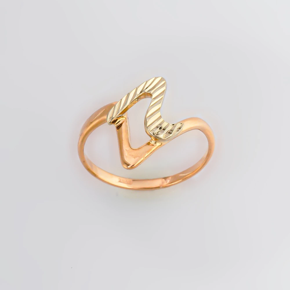 Кольцо из красного золота 585 пробы