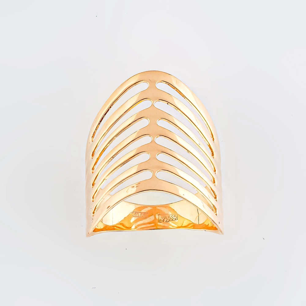 Кольцо из красного золота 585 пробы