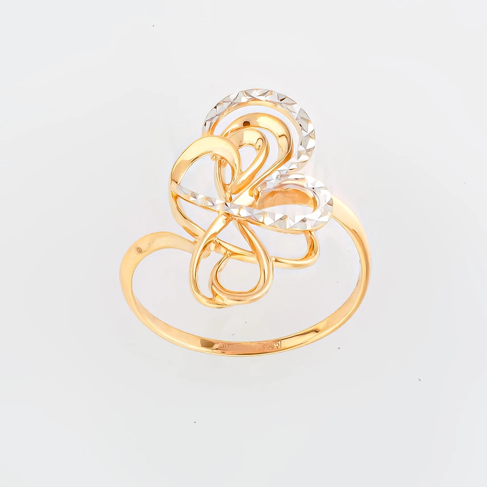 Кольцо из красного золота 585 пробы